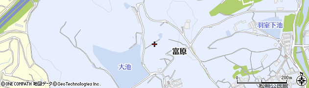 岡山県岡山市北区富原1789周辺の地図