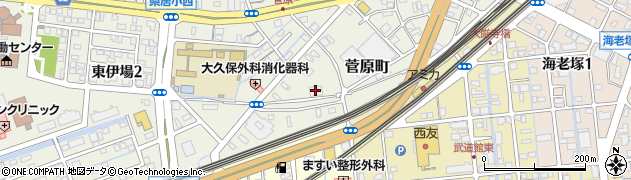 リコー中部株式会社　浜松事業所周辺の地図