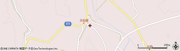 北仙道簡易郵便局周辺の地図