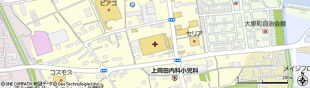 カインズ磐田店周辺の地図