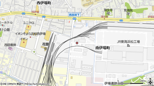 〒432-8037 静岡県浜松市中央区南伊場町の地図