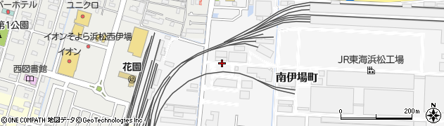 静岡県浜松市中央区南伊場町周辺の地図