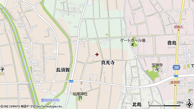 〒438-0063 静岡県磐田市真光寺の地図
