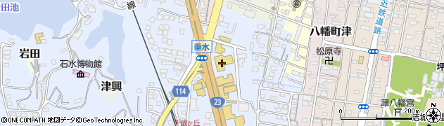 三重トヨタ自動車株式会社　本店ａｕ取扱窓口周辺の地図