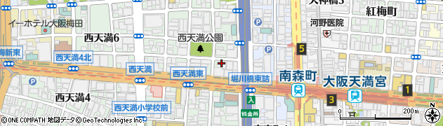 株式会社フジクラ　関西支店ＮＴＴ営業部周辺の地図