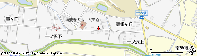 愛知県豊橋市天伯町（六ツ美）周辺の地図