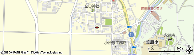 静岡県袋井市岡崎2023周辺の地図