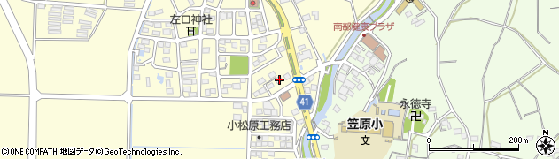 静岡県袋井市岡崎558周辺の地図
