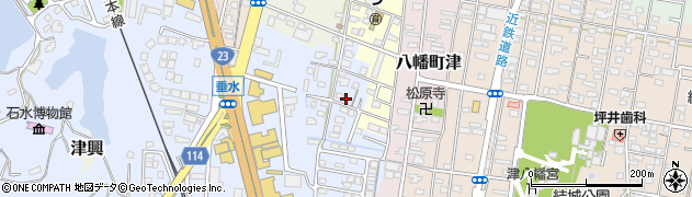 三重県津市垂水7周辺の地図