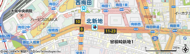 桜橋駐車場周辺の地図