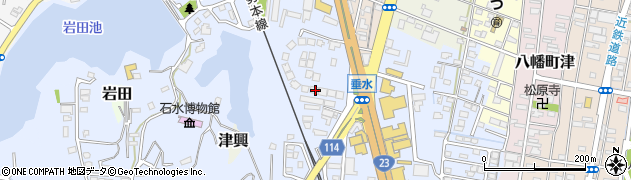 三重県津市垂水321周辺の地図