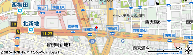 日本政策金融公庫大阪支店農林水産事業周辺の地図