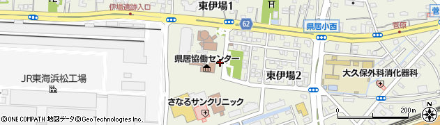 静岡県浜松市中央区東伊場周辺の地図