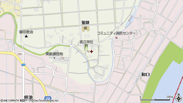 〒438-0035 静岡県磐田市東新屋の地図