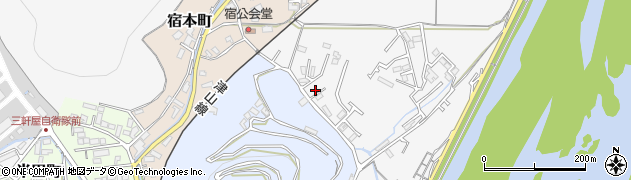 岡山県岡山市北区宿398周辺の地図