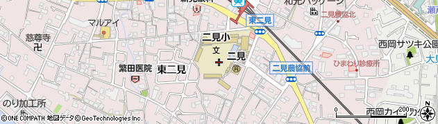 山陽電気鉄道株式会社　東二見駅周辺の地図