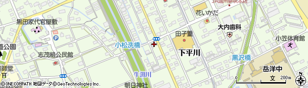 静岡銀行小笠支店周辺の地図