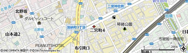 株式会社山本設計　本社周辺の地図