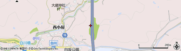兵庫県神戸市須磨区白川周辺の地図