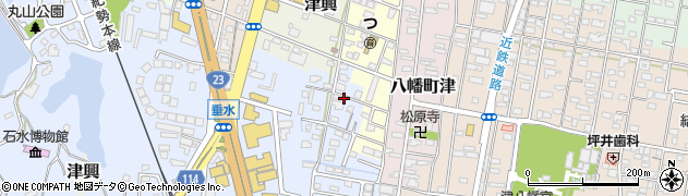 三重県津市垂水5-2周辺の地図