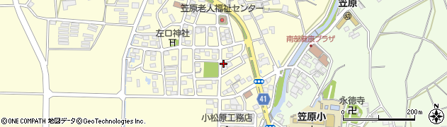 静岡県袋井市岡崎584周辺の地図