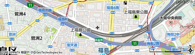 ほっかほっか亭　福島店周辺の地図