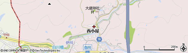 兵庫県神戸市須磨区白川（西小屋）周辺の地図