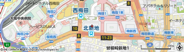 黒川梅田診療所周辺の地図