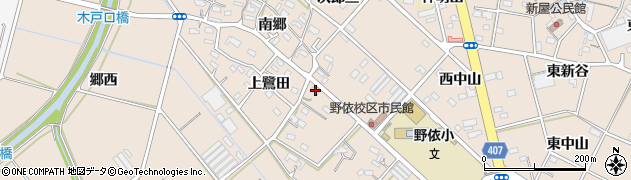 愛知県豊橋市野依町南郷76周辺の地図