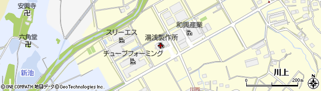 株式会社湯浅製作所　静岡工場周辺の地図