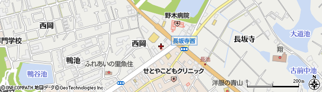 兵庫県明石市魚住町長坂寺440周辺の地図