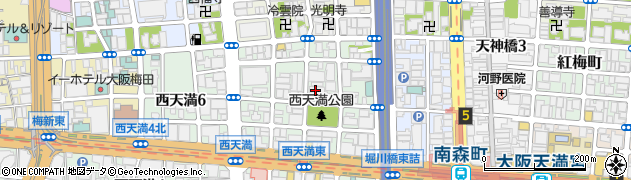 フジタ道路株式会社大阪支店周辺の地図