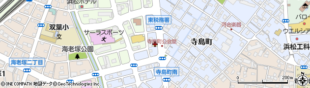 松屋 浜松高竜店周辺の地図