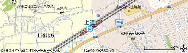 岡山県岡山市東区周辺の地図