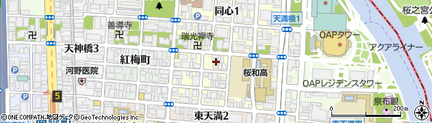 大阪府大阪市北区松ケ枝町3周辺の地図
