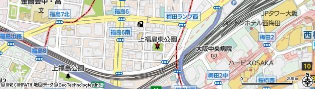 上福島東公園周辺の地図