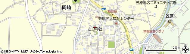 静岡県袋井市岡崎2612周辺の地図