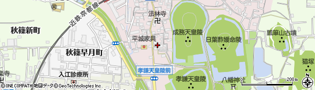 平城家具周辺の地図