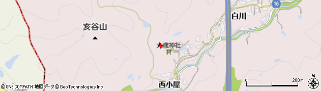 兵庫県神戸市須磨区白川（平丁）周辺の地図