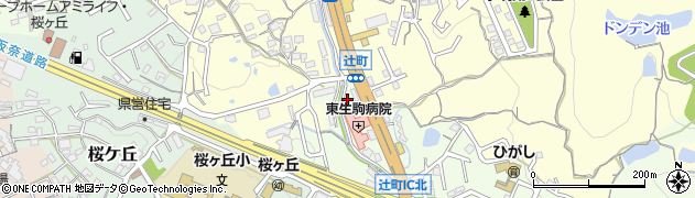 木村石油株式会社　東生駒サービス・ステーション周辺の地図