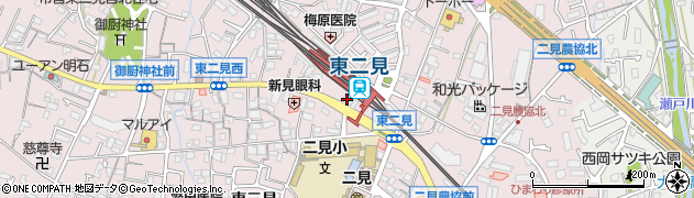 日新信用金庫二見支店周辺の地図