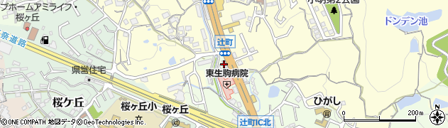 ＥＮＥＯＳセルフステーション東生駒ＳＳ周辺の地図