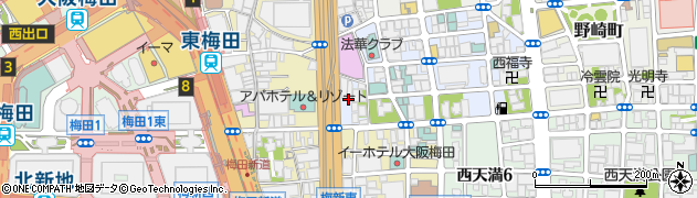 大阪府大阪市北区兎我野町15周辺の地図