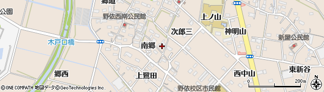 愛知県豊橋市野依町南郷6周辺の地図