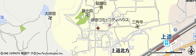 岡山県岡山市東区上道北方周辺の地図