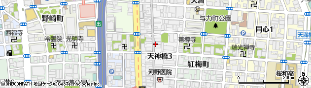 ＣｏＤｅｌｉ天神橋３丁目店周辺の地図