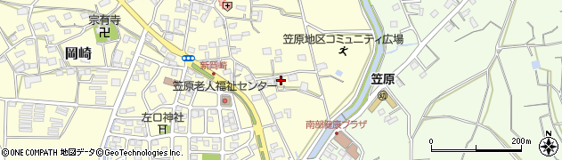 静岡県袋井市岡崎2321周辺の地図