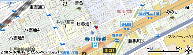 筒井町3周辺の地図