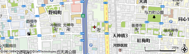 大阪府大阪市北区末広町1周辺の地図