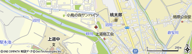 岡山県岡山市東区楢原457周辺の地図